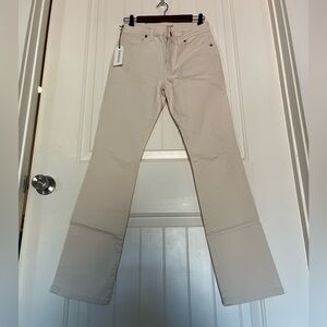 Tecovas Cream Straight Leg Jeans